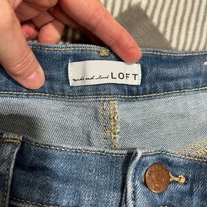 LOFT Women's Blue Jeans